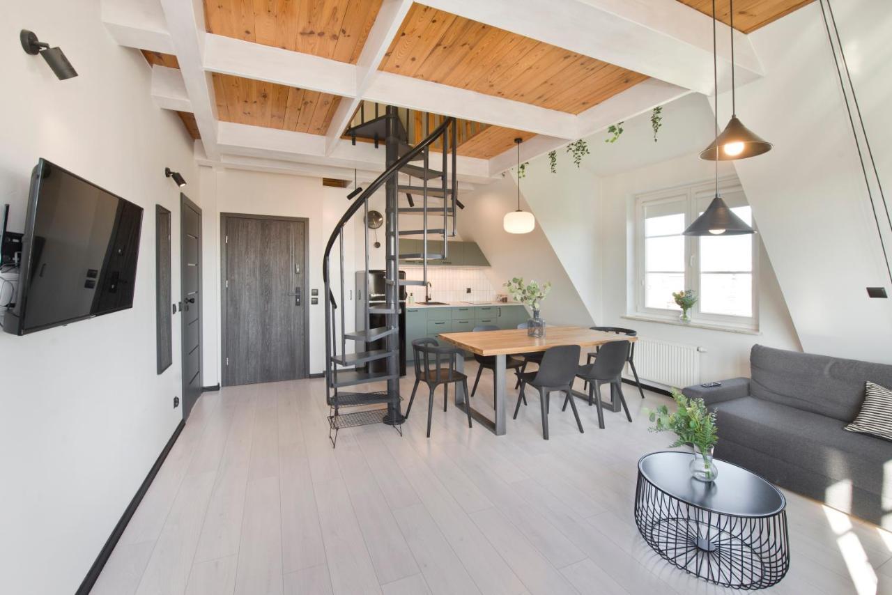 Apartamenty Zacisze Gdaňsk Exteriér fotografie