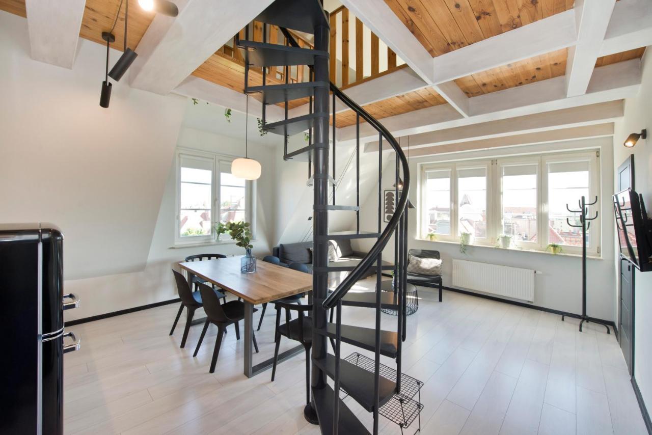 Apartamenty Zacisze Gdaňsk Exteriér fotografie