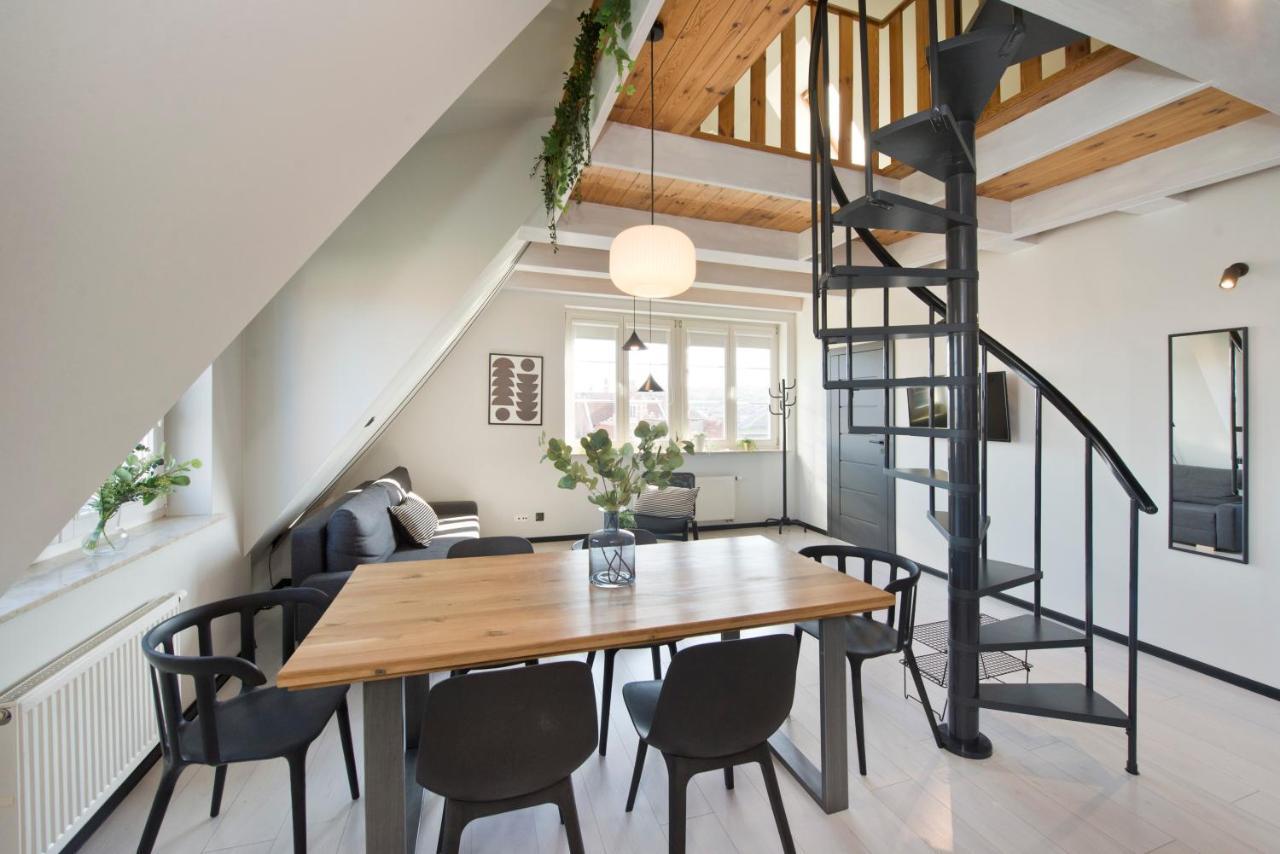 Apartamenty Zacisze Gdaňsk Exteriér fotografie