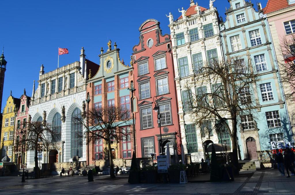 Apartamenty Zacisze Gdaňsk Exteriér fotografie
